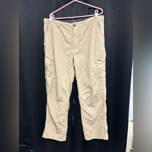 Columbia Silver Ridge Pants Men 40 x 30 Tan  1441681 Omni Shade